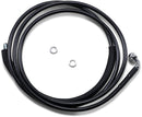 Clutch Line Black Vinyl Coated + 12" Stainless Steel Hydraulic For Harley Davidson FLTRXSE 1923 ABS 2020