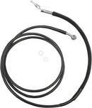 Clutch Line Black Vinyl Coated + 6" Stainless Steel Hydraulic For Harley Davidson FLTRU 1750 ABS 2017