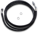 Clutch Line Black Vinyl Coated + 8" Stainless Steel Hydraulic For Harley Davidson FLTRU 1750 ABS 2017