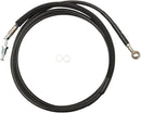 Clutch Line Black Vinyl Coated + 10" Stainless Steel Hydraulic For Harley Davidson FLTRU 1750 ABS 2018