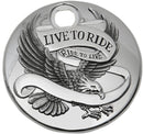 Fuel Door Live To Ride Chrome