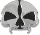 Gas Caps Split Skull Chrome For Harley Davidson FLHR 1340 1996-1998