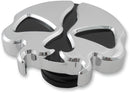 Gas Caps Split Skull Chrome For Harley Davidson FLSTC 1340 1996-1999