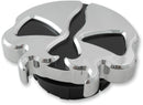 Gas Caps Dummy Split Skull Chrome