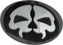 Split Skull Fuel Door Black
