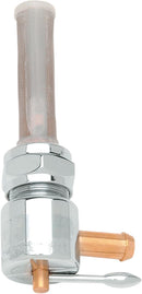 Fuel Petcock Round 5/16 Inch Forward Chrome