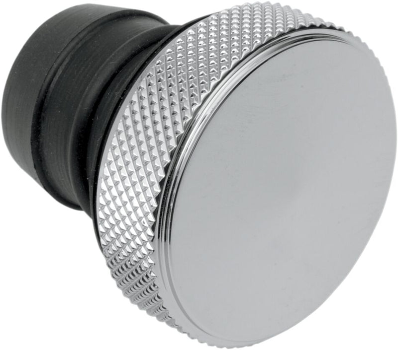 Custom Oil Tank Plug Chrome