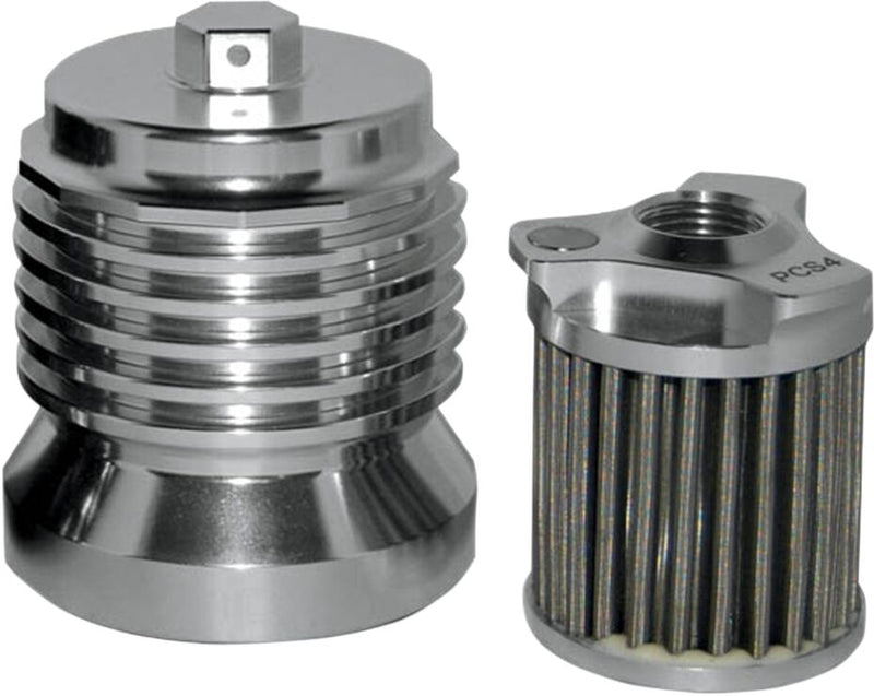 Flo Oil Filter Aluminium / Polished