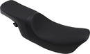 Predator 2-Up Seat Smooth Black For Harley Davidson FLHR 1340 1997-1998