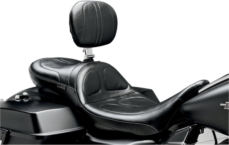 Maverick Daddy Long Legs One-Piece Stitched Seat Black For Harley Davidson FLTRXSE 1923 ABS 2018-2019