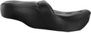 Pillow-Top Road Sofa Seat Black For Harley Davidson FLHR 1340 1997-1998