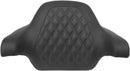 Road Sofa Lattice Stitch Backrest Pad Cover Black