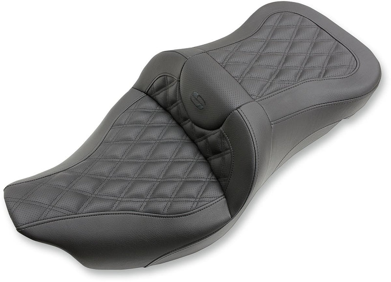 Extended Reach Road Sofa  Seat Black For Harley Davidson FLTRXST 1923 ABS 2022-2023