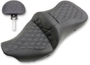 Extended Reach Road Sofa  Seat Black For Harley Davidson FLHR 1584 ABS 2008