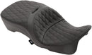 Large Touring Seat Double Diamond Black