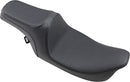 Predator 3 Seat Smooth Black For Harley Davidson FLHR 1340 1997-1998