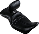 Maverick One-Piece Stitched Seat Black For Harley Davidson FLHR 1584 2008