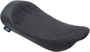 EZ-ON Mount Low-Profile Solo Seat Double Diamond Black For Harley Davidson FLHR 1340 1997-1998