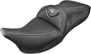 Heated Road Sofa Carbon Fiber Seat Black For Harley Davidson FLHR 1584 2008