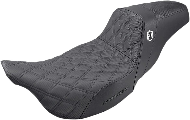 Pro Series SDC Performance Grip Seat Black For Harley Davidson FLHR 1584 2007