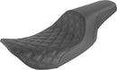 Profiler Lattice Stitch Seat Black For Harley Davidson FLHR 1340 1998