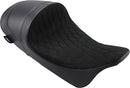 EZ-ON Mount Forward Low Solo Seat Diamond Faux Suede Black