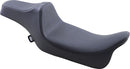 Extended Reach Predator 3 Seat Smooth Black For Harley Davidson FLHR 1584 2008