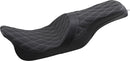 Forward Positioned Predator Seat Double Diamond Black / Silver