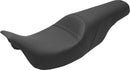 Profiler Basket-Weave Seat Black For Harley Davidson FLHR 1584 2008