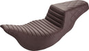 Extended Reach Step-Up Seats Brown For Harley Davidson FLHR 1584 2009