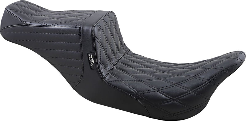 Tailwhip 2-Up Double Diamond Seat Black For Harley Davidson FLHR 1584 2008