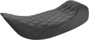 Renegade Lattice Stitch Solo Seat Black For Harley Davidson FLHR 1340 1997-1998