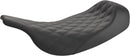 Renegade Lattice Stitch Solo Seat Black For Harley Davidson FLHT 1340 1997-1998