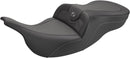Road Sofa Carbon Fiber Seat Black For Harley Davidson FLHT 1340 1997-1998