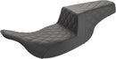 Step-Up Seat Black For Harley Davidson FLHT 1450 2000-2003 - 84 cm