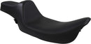 Extended Reach Predator 3 Seat Smooth Black For Harley Davidson FLHR 1340 1997-1998