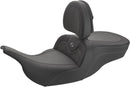 Road Sofa Carbon Fiber Seat With Driver Backrest Black