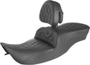 Road Sofa Lattice Stitch Seat Black For Harley Davidson FLHXI 1450 EFI 2006