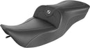 Road Sofa Carbon Fiber Seat Black For Harley Davidson FLHR 1340 1997-1998