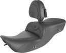 Heated Road Sofa Seat Black For Harley Davidson FLHXI 1450 EFI 2006