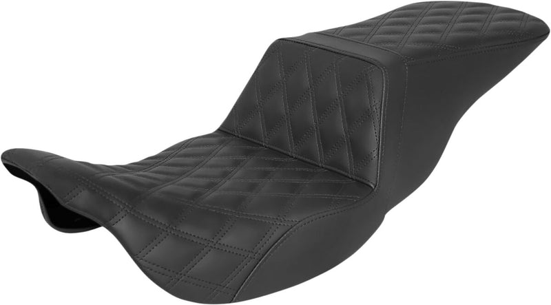 Step Up Seat Black For Harley Davidson FLHR 1584 ABS 2010-2011