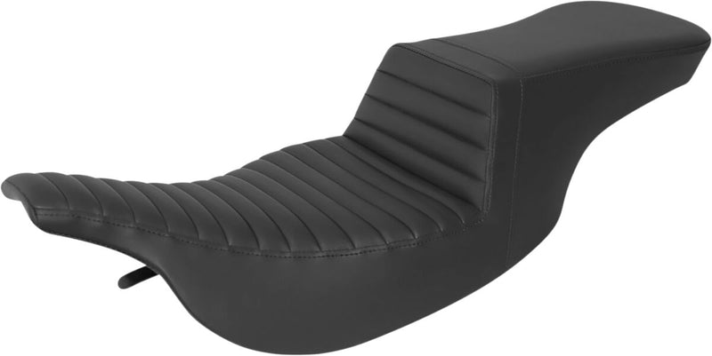 Step-Up Seat Black For Harley Davidson FLHR 1340 1997-1998 - 85 cm