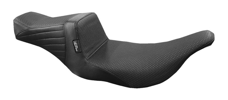 Tailwhip 2-Up Basketweave Seat Black For Harley Davidson FLHT 1340 1997-1998