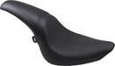 Predator Seat Rear Full Length Smooth Black For Harley Davidson FLSTF 1450 2006