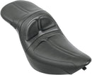 Maverick Daddy Long Legs One-Piece Stitched Seat Black For Harley Davidson FLST 1340 1987-1990