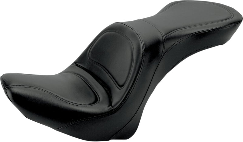 Explorer Seat Black For Harley Davidson FLSTC 1450 2006