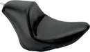 Heels Down Solo Seat Black For Harley Davidson FLSTF 1584 2007-2010