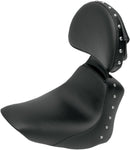 Heels Down Solo Seat Black For Harley Davidson FLSTC 1584 2007-2011