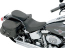 Solo Rear Seat Plain Black For Harley Davidson FLST 1450 2006