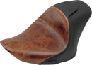Renegade Lariat Leather Solo Seat Brown